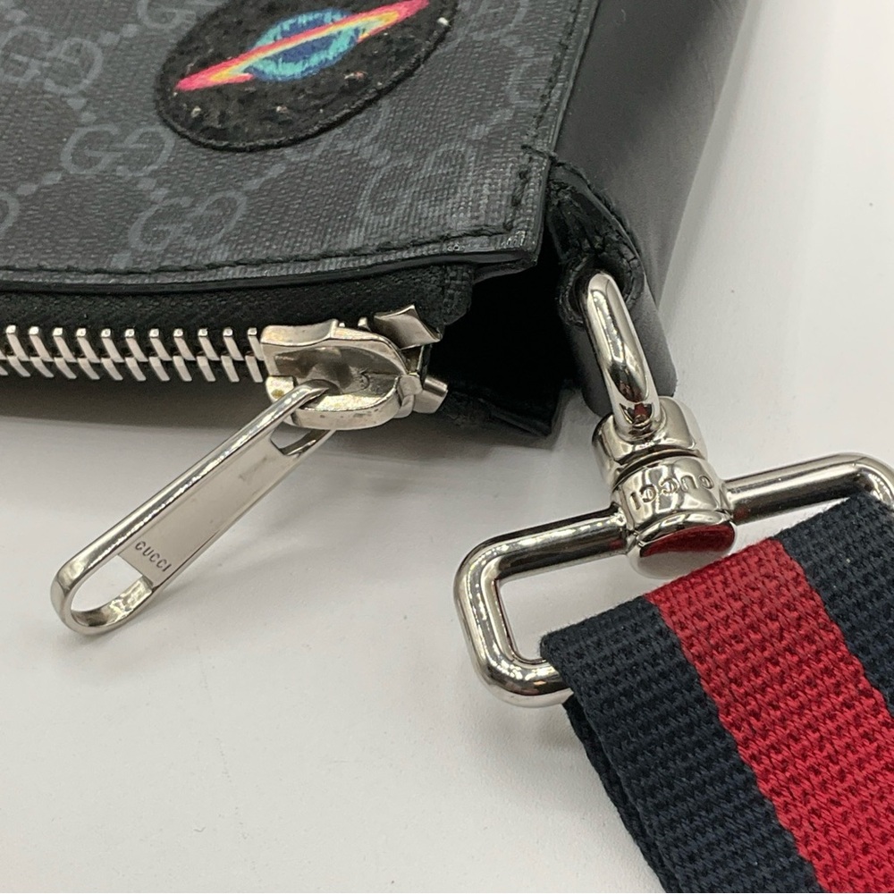 Gucci GG Night Supreme Courrier Flat Messenger Bag - Picture 9 of 15